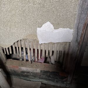 As the walls disintegrate, you see the construction better