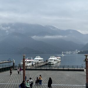 Looking out from Shuishe Pier