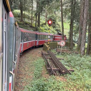 Going up the mountain