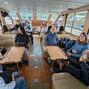 On the ferry to Xuanguang Pier